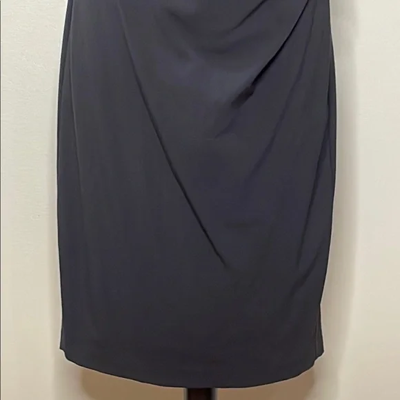 Vince Camuto Black Knee-Length Sheath Dress Size 8 - Picture 3 of 13